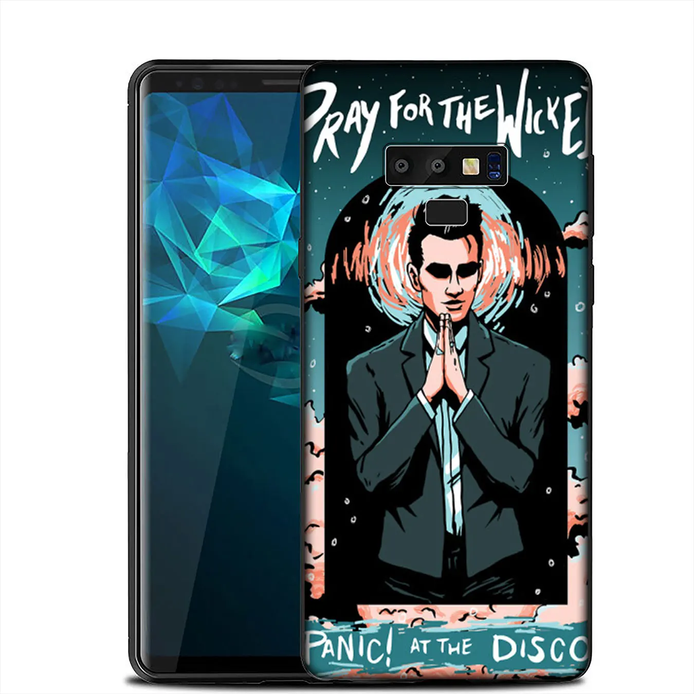 IYICAO Panic! Мягкий силиконовый чехол для Samsung Galaxy A6 A9 A8 A7 2018 A3 A5 2016 2017 Note 9 8 10 Plus Lite |