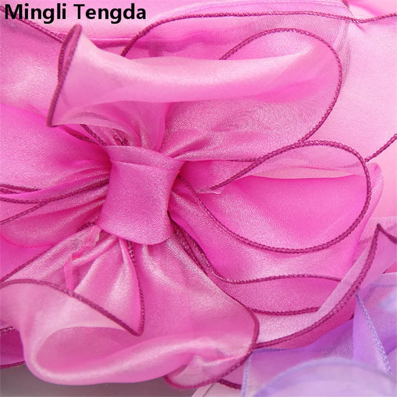 Mingli Tengda свадебная летняя пляжная шляпа розовая/красная свадебные шляпы для