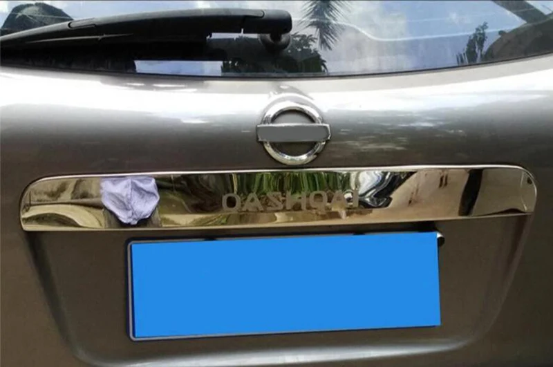 Подходит для Nissan Qashqai + 2 2007 2011 2012 2013 с/без отверстия хромированная Автомобильная