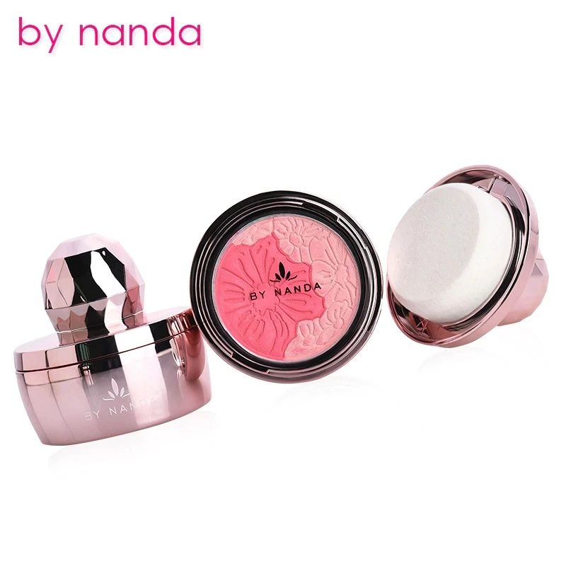 От NANDA Makeup пудра румяна для щек 4 цвета натуральный прессованная основа контроль