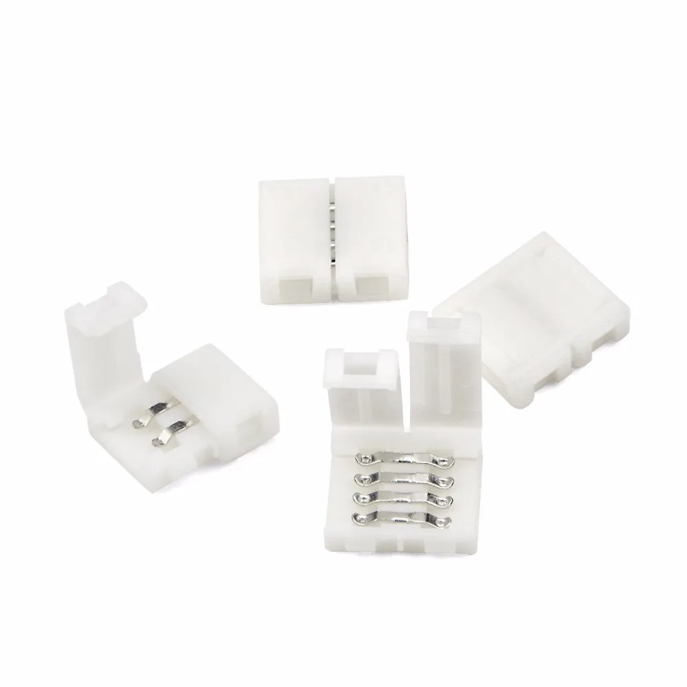 5 шт. разъемы для светодиодной ленты 2 10 мм 4 мм|led strip connector|strip connectorconnector 2pin |