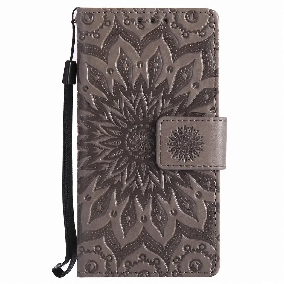 DEEVOLPO кожаный Fundas шаблон Чехлы для samsung S8Plus S3 S4 S5 мини S6 S7 край i9060 i9082 Xcover 4 Note 8 5 книга чехол DP23Z - Цвет: Grey