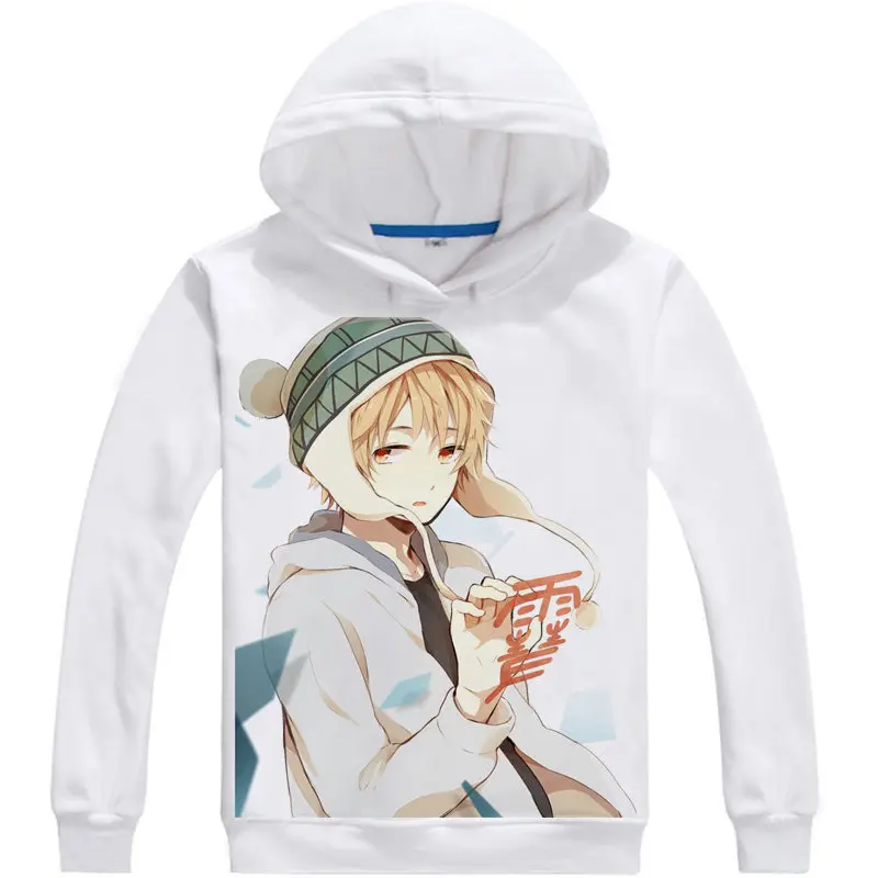 Толстовка Noragami Aragoto Stray God аниме Ято косплей белые толстовки милые свитшоты