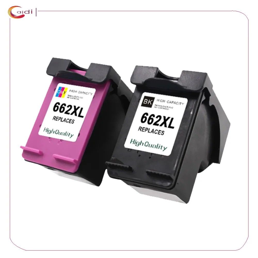 2 совместимый чернильный картридж HP 662 662XL для Deskjet 1015 1515 2515 2545 2645 3545 4510 4515 Картридж