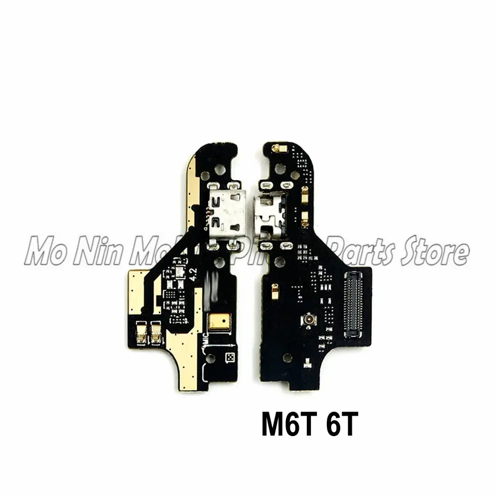 

New Microphone Module+USB Charging Port Board Flex Cable Connector Parts For Meizu M6T 6T Replacement