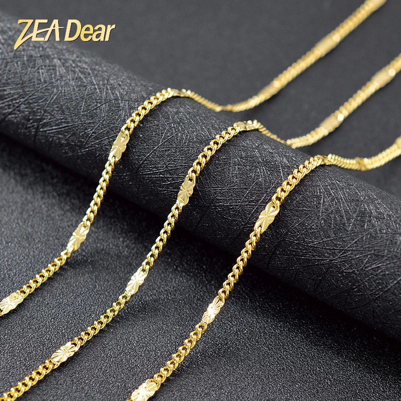 

Diana baby Jewelry Bohemia Jewelry Link Chain Necklace Women High Quality Copper Jewelry For Anniversary Dubai Jewelry Findings