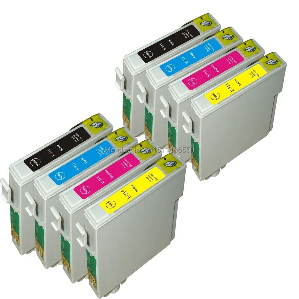 8x T0891 T0895XL Compatible Ink Cartridges for Epson stylus SX100 SX105 SX115 SX200 SX210 SX215 SX218 Inkjet Printer | Компьютеры и