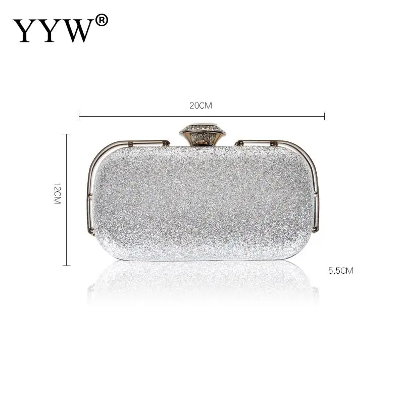 

Women Evening Bag Glitter Bag For female 2019 Party Banquet Wedding Clutches Handbag Gold Chain Shoulder Bag Bolsas Mujer