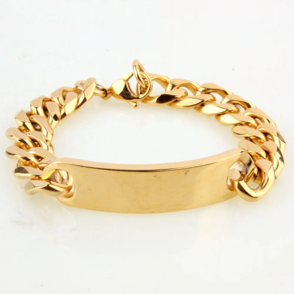 

Tisnium Bracelet for Men Women Curb Cuban Link Chain Stainless Steel Mens Womens Bracelets Chains Jewelry for Men Wholesale