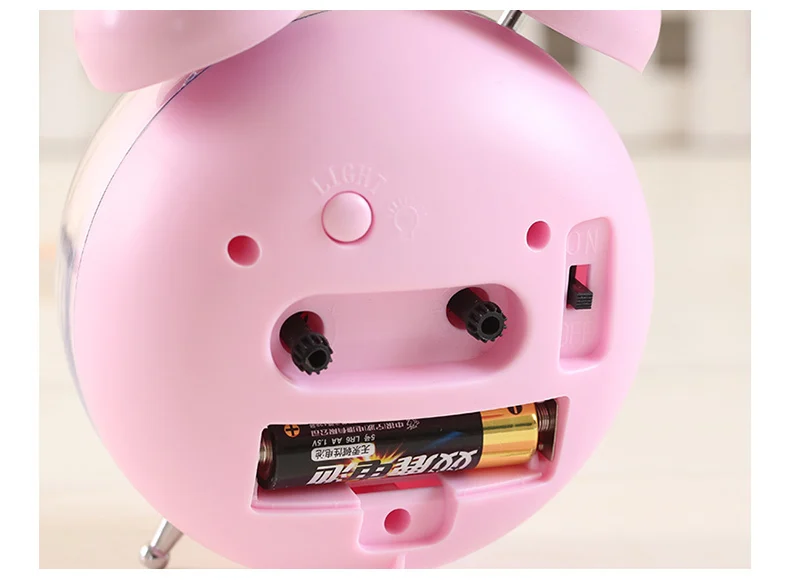 Hello kitty узор Прекрасный Дети мультфильм девушка офис электронная сигнализация стол настенные часы студента немой прикроватный современный кольцо
