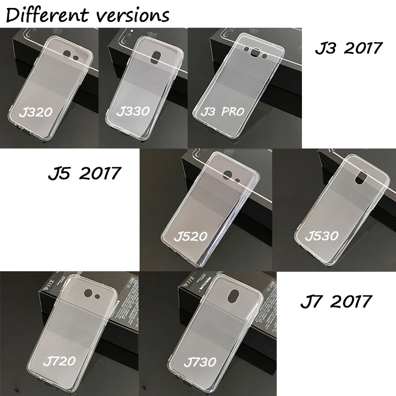 Ультратонкий Мягкий Прозрачный чехол из ТПУ для samsung galaxy A6 A8 J4 J6 2018 J1 J3 J5 J7 Prime A3 A5 A7