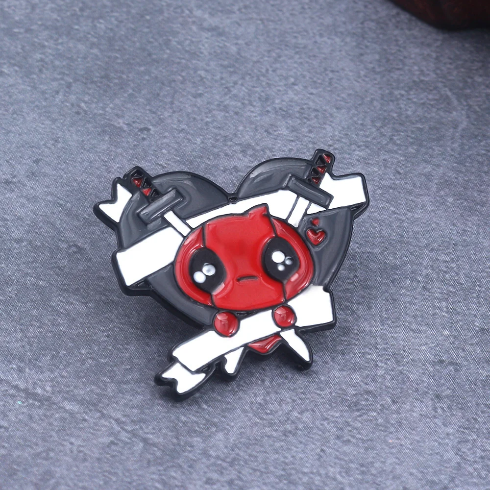 SG 2 шт. Броши Deadpool вспышки капитан Америка Мстители Тор Локи шлем Супермен танос hp шпильки Для мужчин милое пальто ювелирные изделия