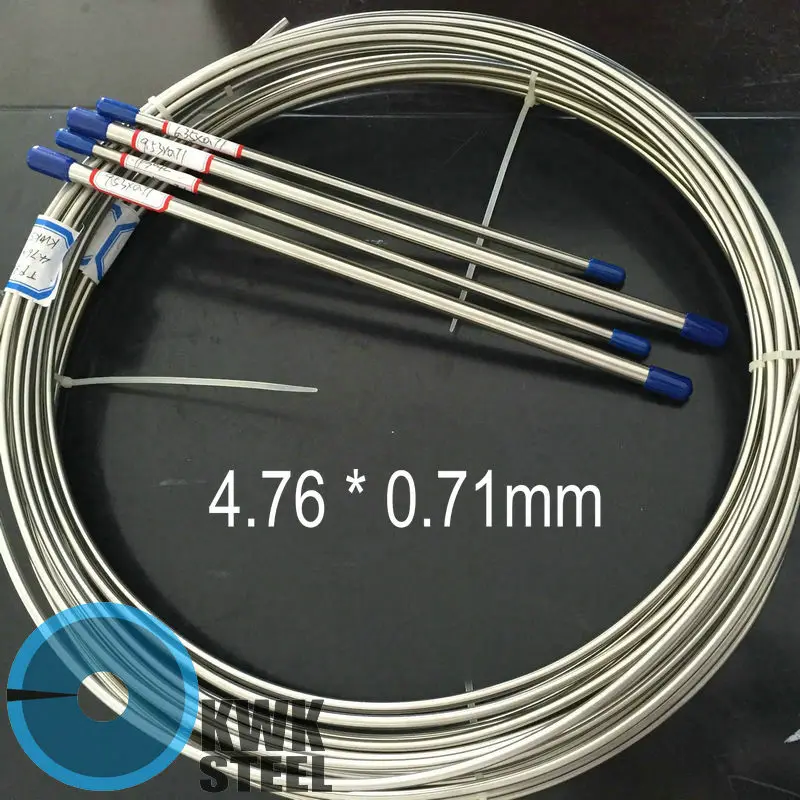 

Бесшовная спиральная трубка TP316L для тормозной системы