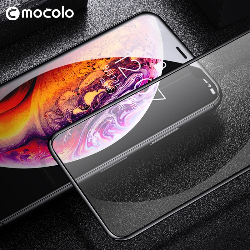 Защитная пленка Mocolo 3D для iPhone XS изогнутая экрана Max|Защитные стёкла и плёнки
