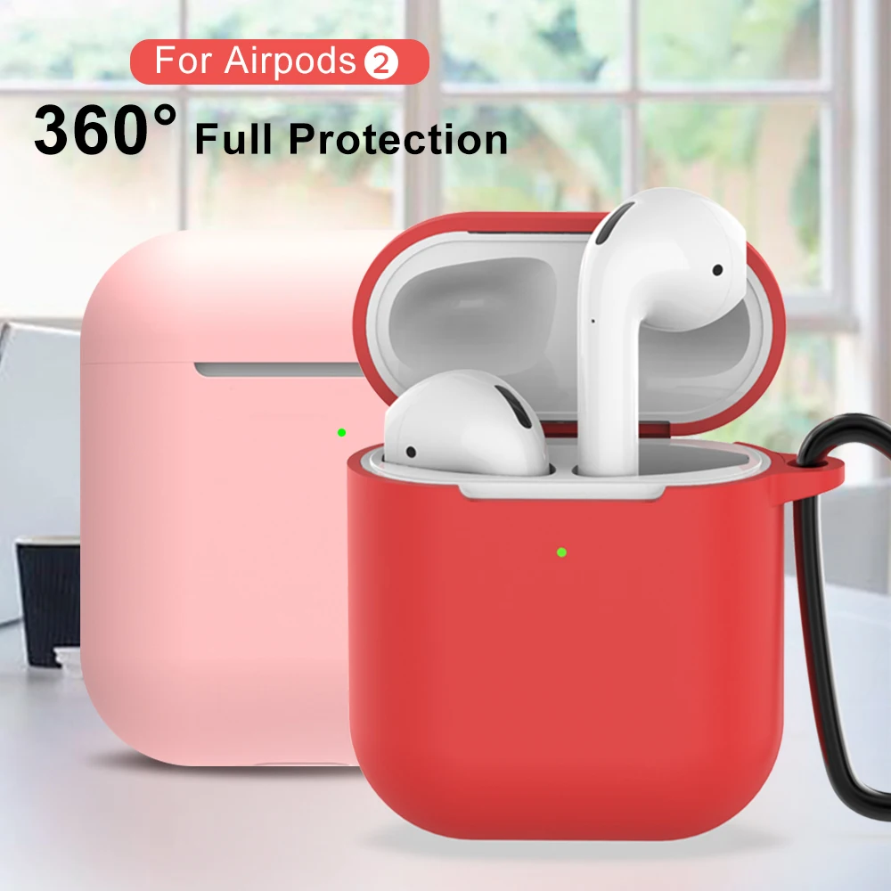 Силиконовый защитный чехол для AirPods 2 защиты от потери аксессуары 2nd|Аксессуары