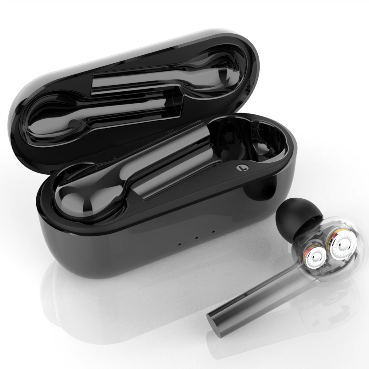 Новые наушники беспроводные истинные стерео HIFI Bluetooth Наушники Android/IOS Touch control