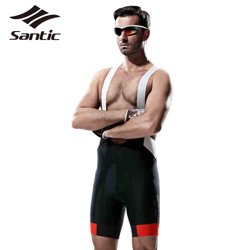 Santic велотрусы гелевые накладки высокоэластичные Mtb шорты для мужчин дышащие