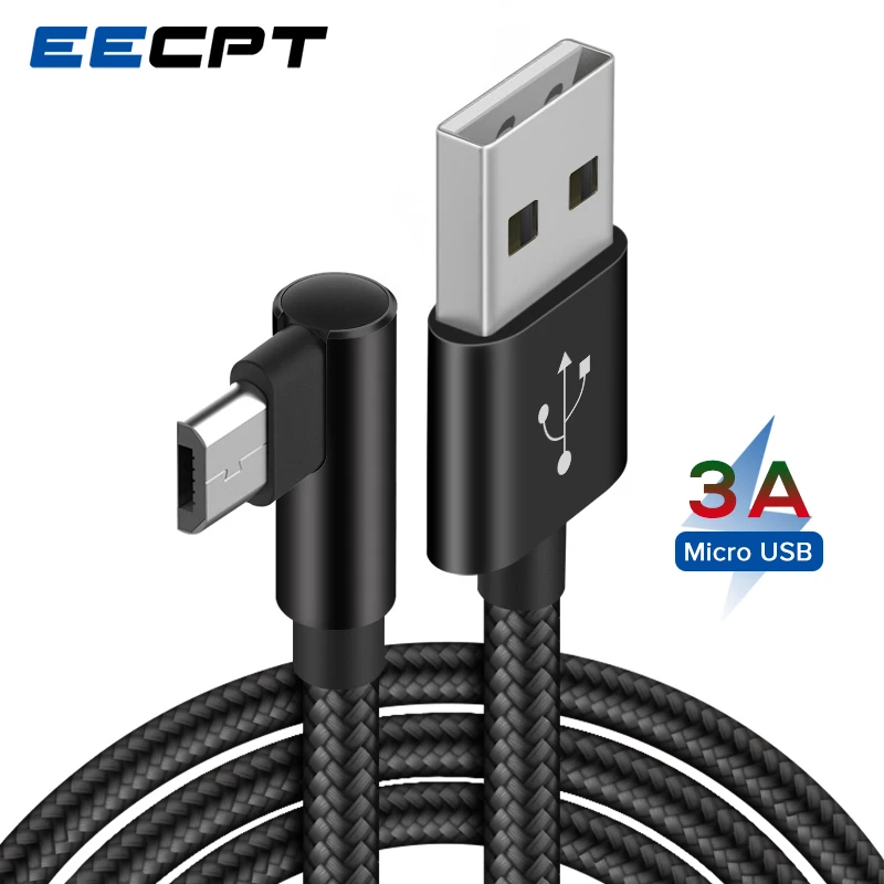 Кабель Micro USB EECPT 3A для быстрой зарядки и передачи данных|Кабели мобильных