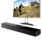 Bluetooth-совместимая Беспроводная колонка, звуковая панель для телевизора, домашнего кинотеатра, звуковая панель TF USB RCA для ПК, телевизора