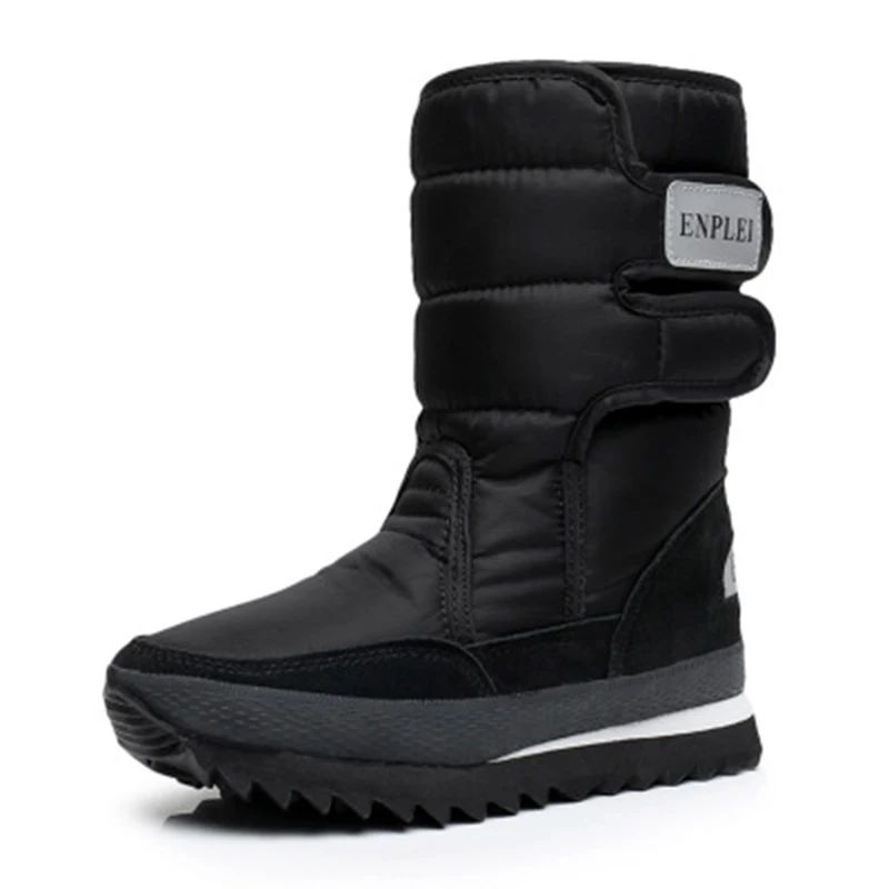 Новые зимние сапоги Женская обувь Женские теплые Tenis Bota Классическая женская с