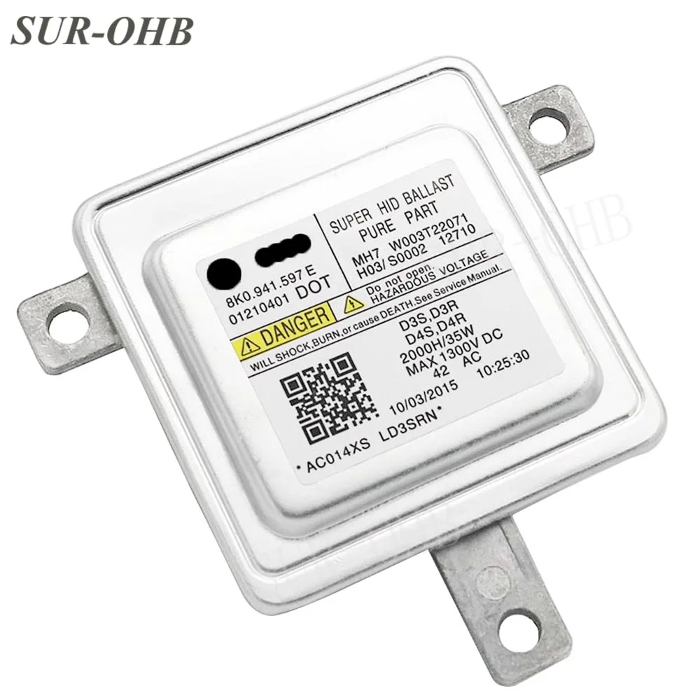 Новая замена 8K0941597E MK7 VII HID фара D3S 1036060024 ксеноновая лампа 8k0941597E D3S балласт для A6 C7 W003T22071