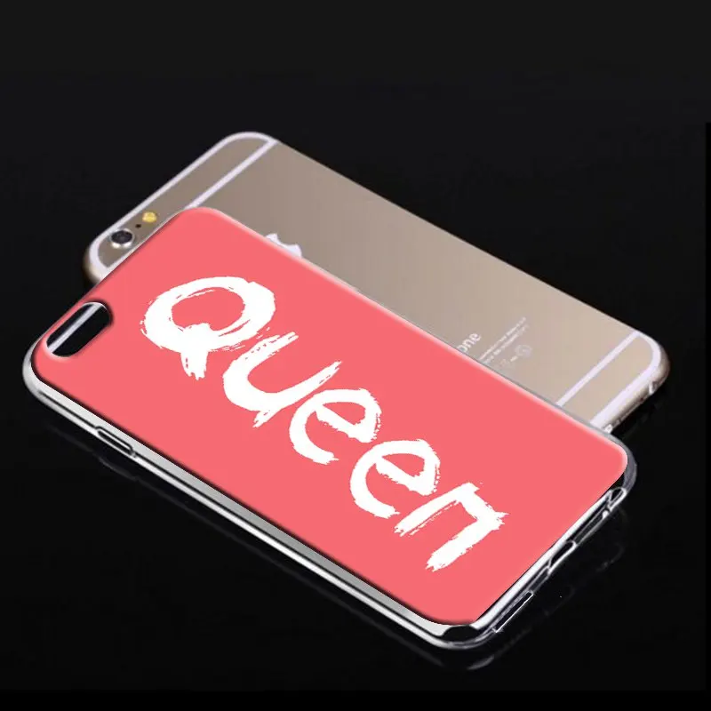 Чехол KISSCASE King с рисунком для Samsung Galaxy S8 Queen чехол S6 S7 Edge S9 Plus A3 A5 A7 2016 J3 J5 J7 2017 чехлы |