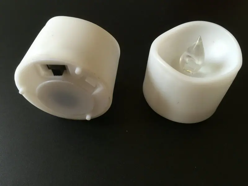 12 шт. волнистые чайные лампы без огня | Дом и сад