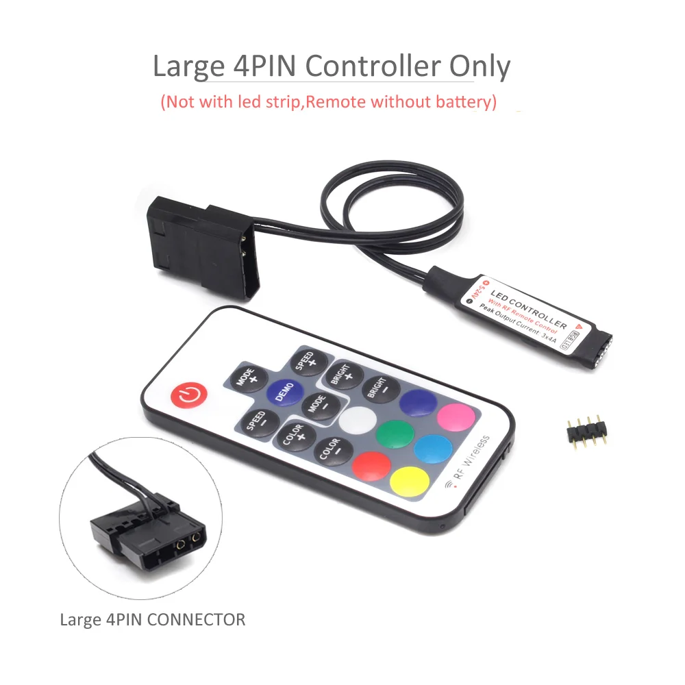 RGB-контроллер для светодиодных лент 12 В 4 контакта | Лампы и освещение