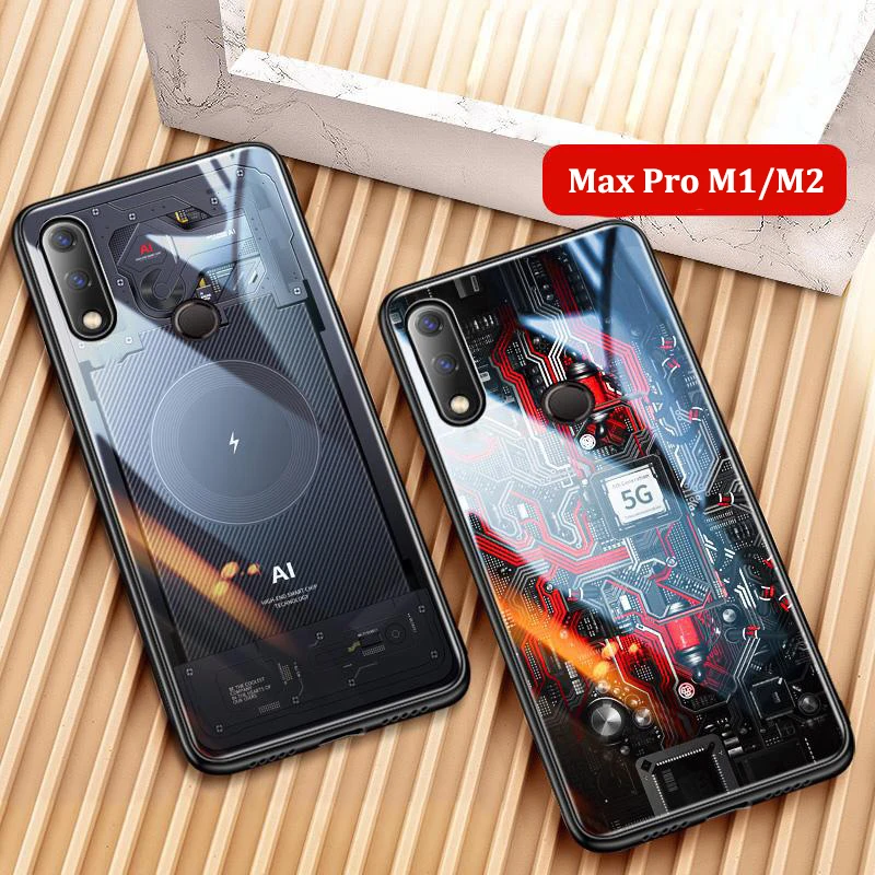 Чехол GFAITH Для Zenfone Max Pro M2 ZB631KL версия проводника закаленное стекло для Asus Zenfone Max Pro M1 ZB601KL ZB602KL