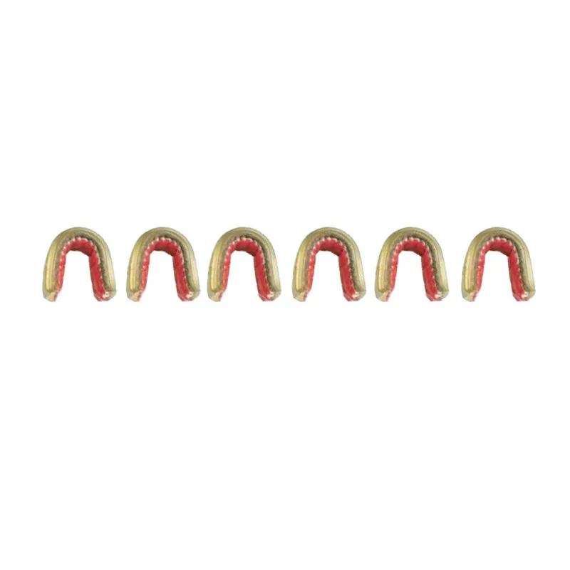 6 pcs Archery String Buckle Clips Nocking Points Brass Nock Bow Protector Interchangeable Hunting Accessories | Спорт и развлечения