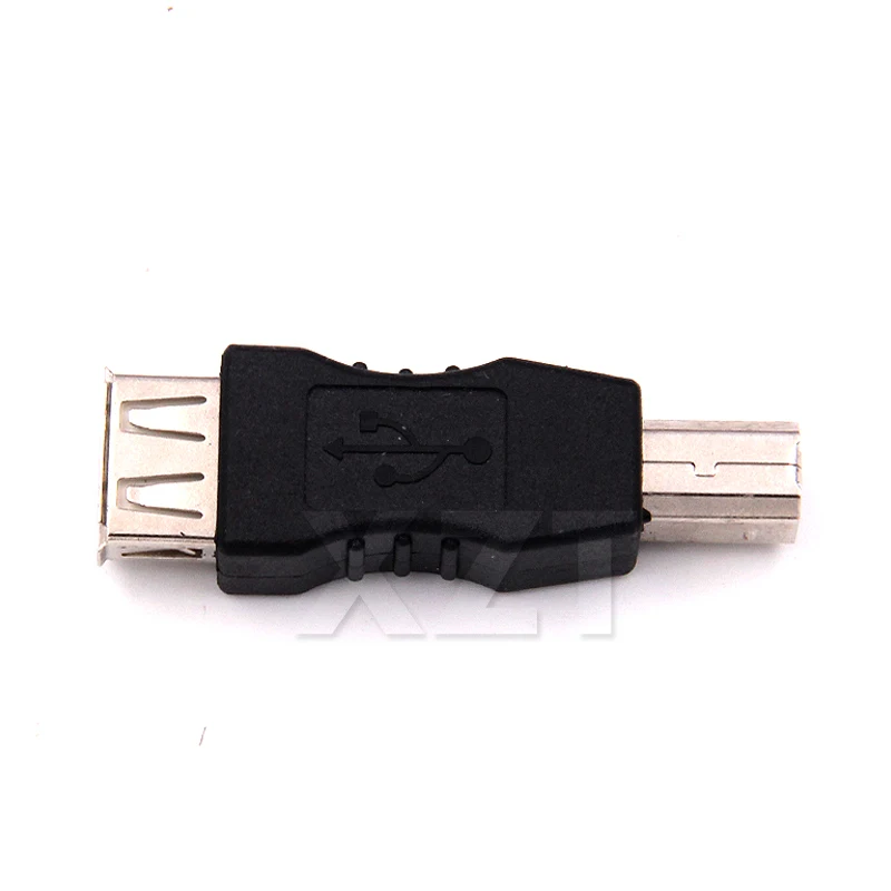 10 шт./лот USB Женский к B Мужской кабель адаптер для компьютерного принтера сканер