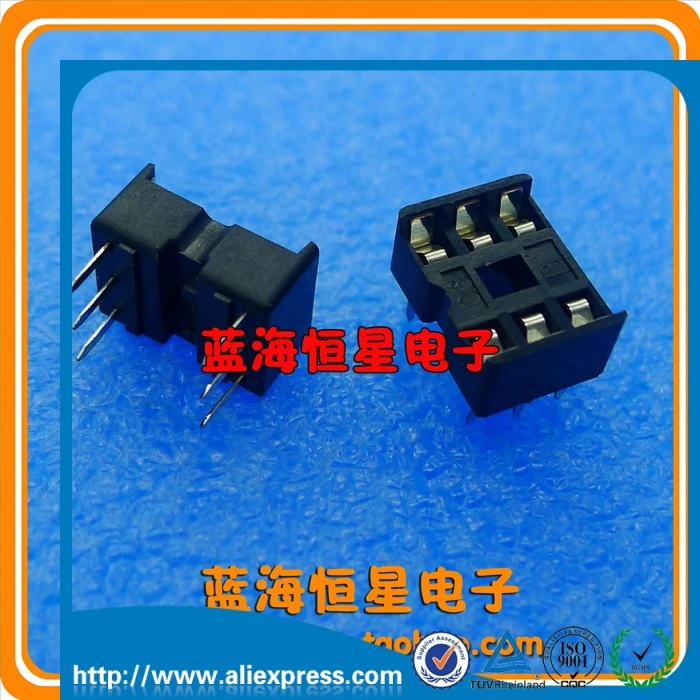 6P IC Блок Чип Держатель DIP 6 Разъем DIP6|ic socket|ic chip |