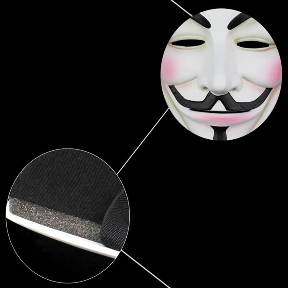 Практичные приколы маски для взрослых Хэллоуина V Vendetta вечерние маска