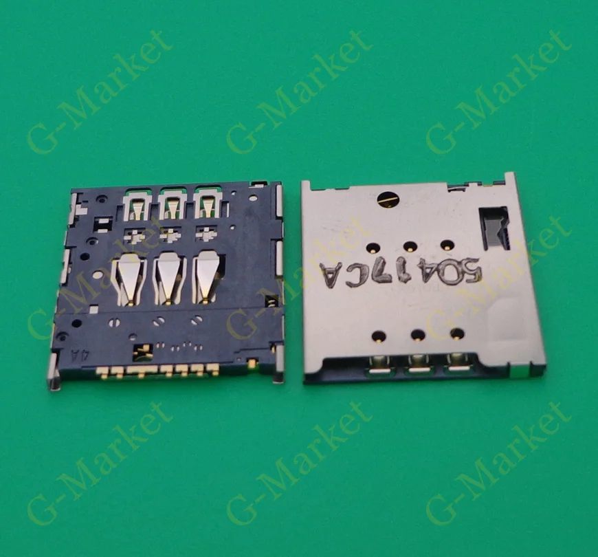 2-100 шт./лот устройство для чтения sim-карт держатель лотка разъем sd-карты модуль