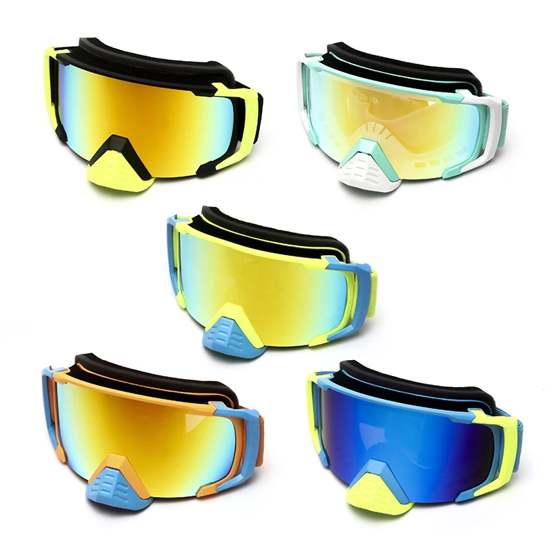 Защитные очки для мотокросса Triclicks унисекс гибкие взрослых маска лица езды по