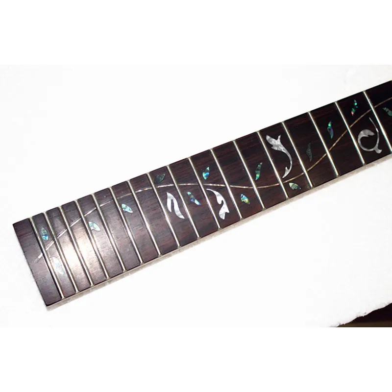 Disado 24 лада обратная головка Rmaple электрическая гитара гриф палисандр черный