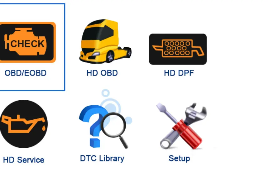 V500 Scanner For Car and Truck diagnostic tool CR-HD Device OBD Car Truck Reader Scanner