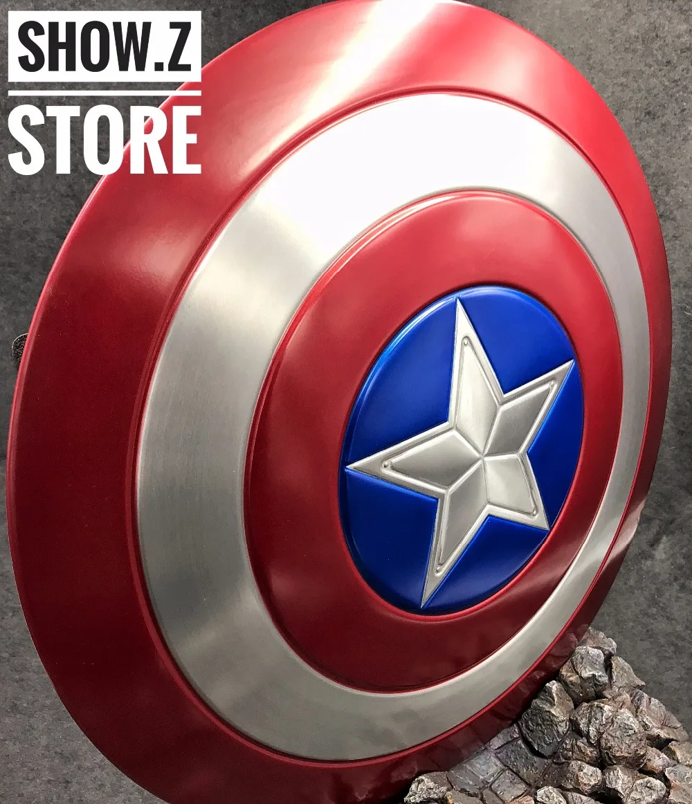 [Магазин Show.Z] [Metal Made] Show.Z Captain America металлический щит для косплея коллекционный