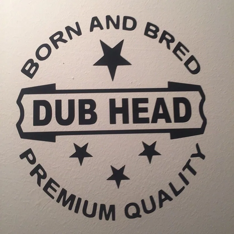 Born And Bred Dub наклейка на голову Camper смешной грубый стикер|funny decal|funny stickersstickers funny |