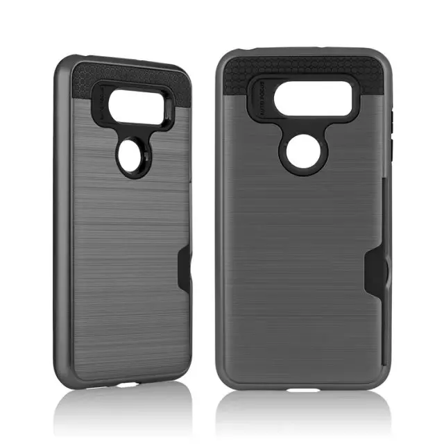 Haianguo для LG V30 Дело Hybrid PC и ТПУ Панцири матовый Coque силиконовый чехол с слот карт