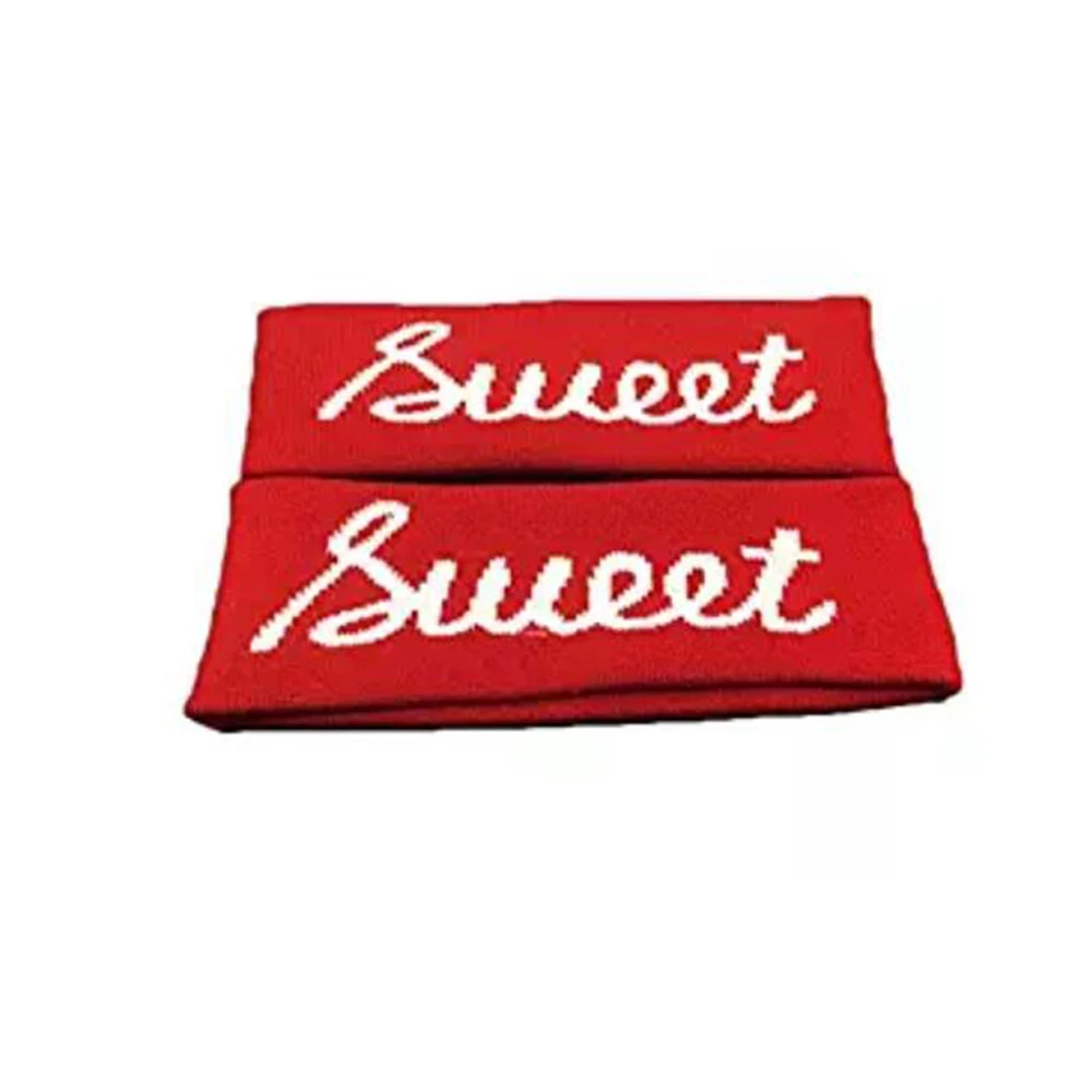 2018 Новый BTS V SUGA тонкие эластичные спортивные Hairband повязка Красный Сладкий