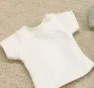 white 1 шт. 1/6 футболка для кукол blyth повседневная одежда рубашки barbi для Licca, Azone, kurhn аксессуары для кукол - Цвет: white