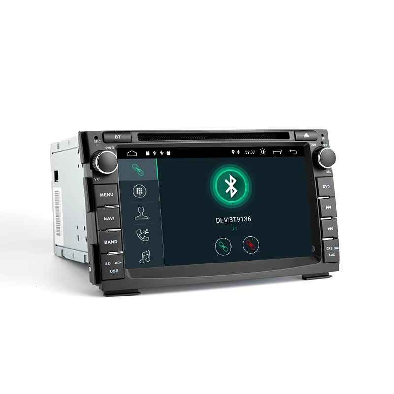 Автомобильный мультимедийный плеер IPS DSP 4 Гб 64 2Din Android 10 для Kia Ceed 2010 2011 2012 Venga