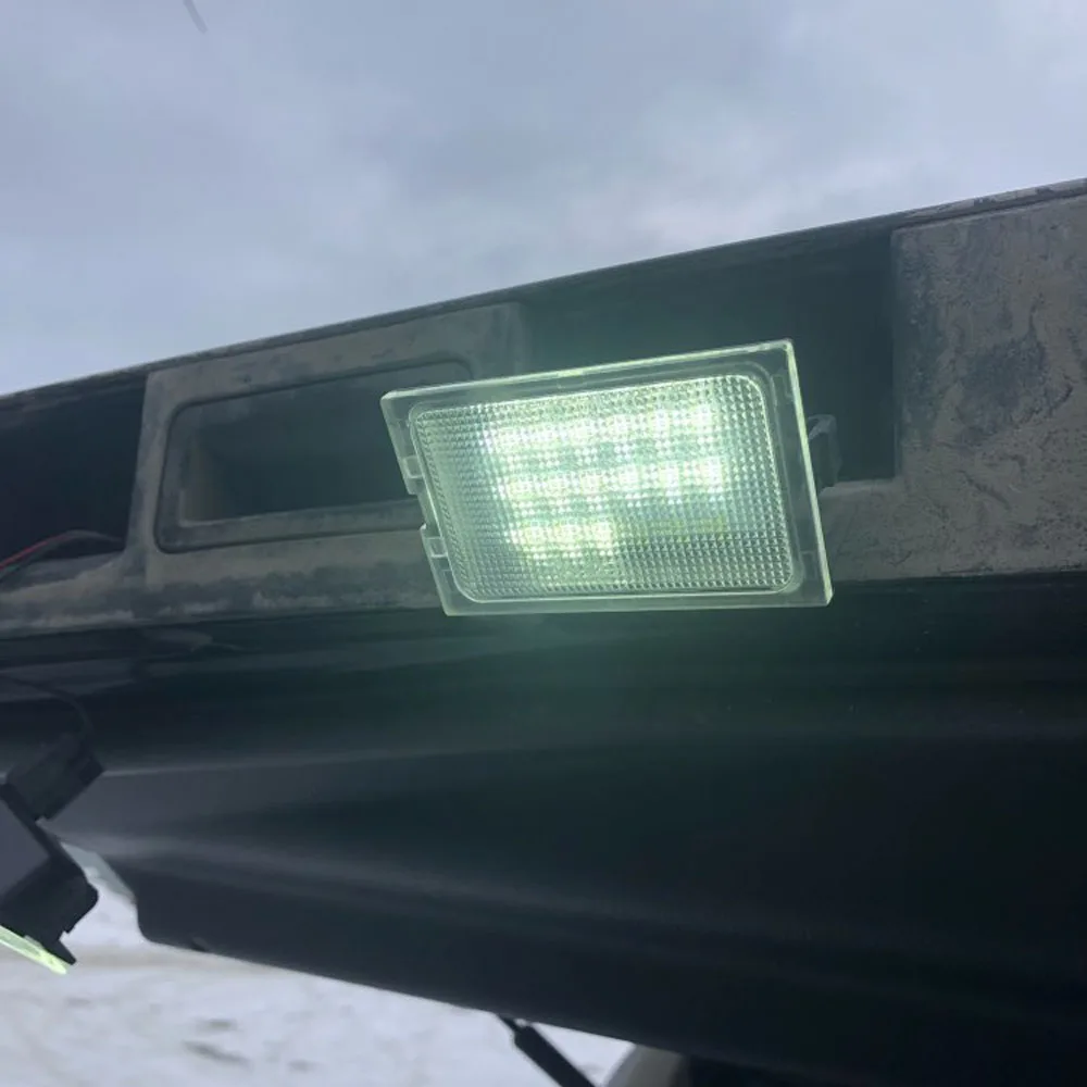 2 шт. светильник Автомобильные светодиодные лампы для номерного знака Land Rover Discovery