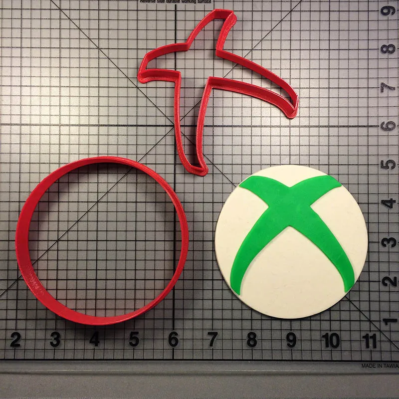 Игровой Xbox резак для печенья изготовление на заказ 3D Печатный Контроллер помадка