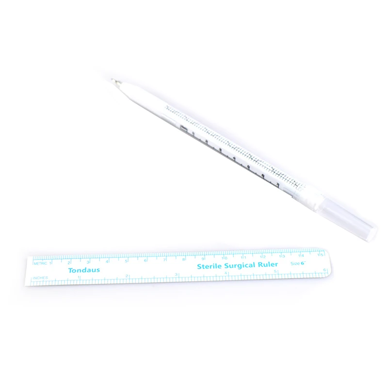 2 шт./компл. маркер для хирургической кожи бровей и татуировки стерильный