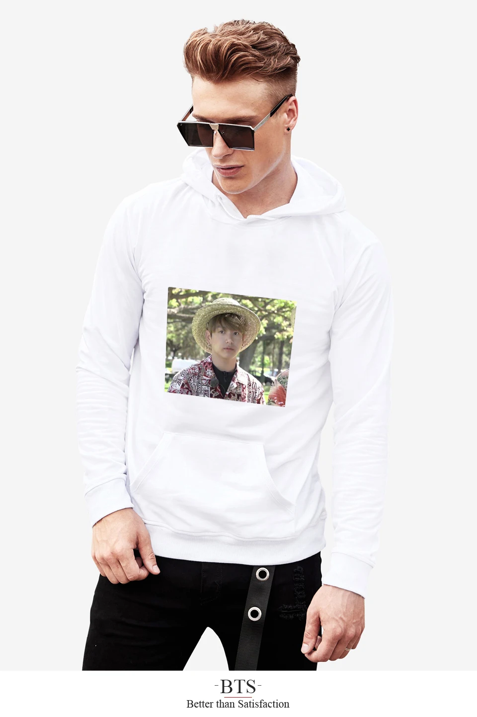 Aikooki/женские весенние Гавайские толстовки Jungkook для девочек и мужчин; худи в стиле Харадзюку; повседневная мужская одежда размера плюс