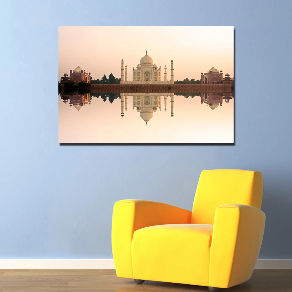 Taj Mahal индийский постер холст картина для домашнего декора настенные