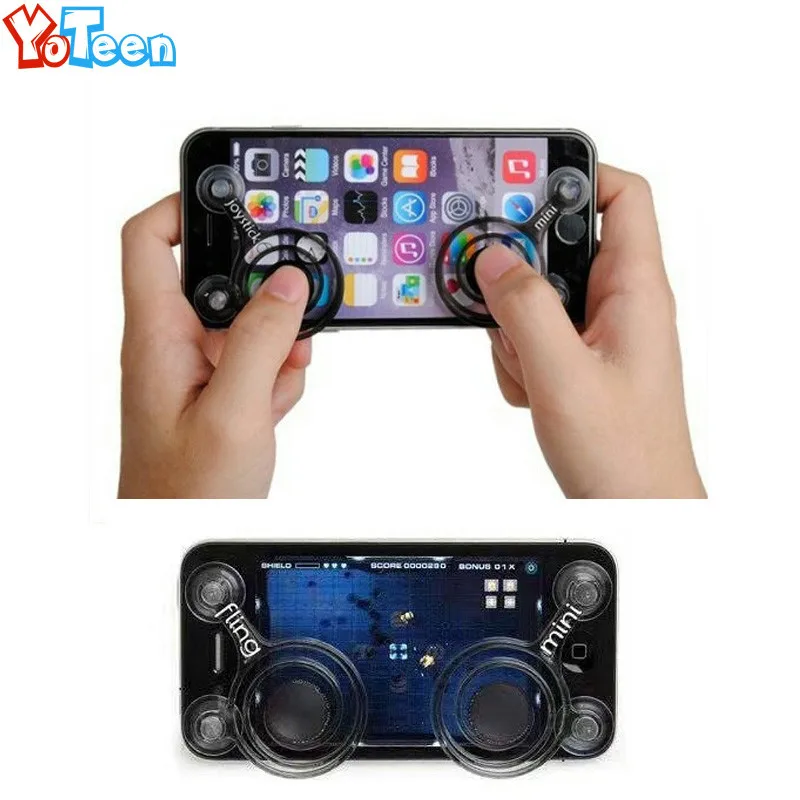 2 шт./компл. джойстик для смартфона с любым сенсорным экраном|joystick for phone|touch screen