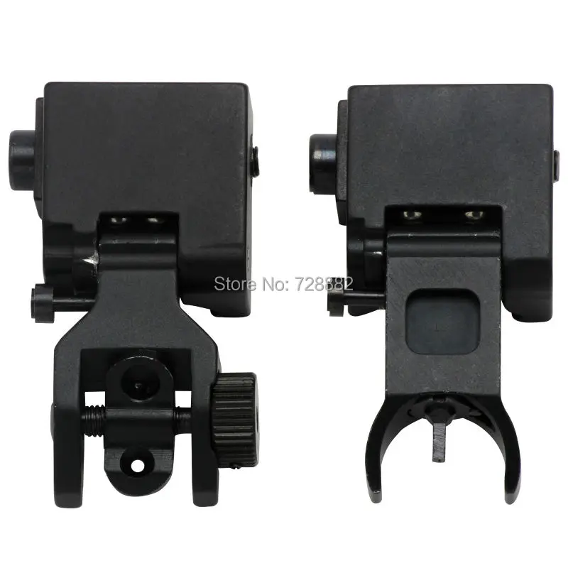 Тактические передние и прицелы железные складные задние боевые для охоты
